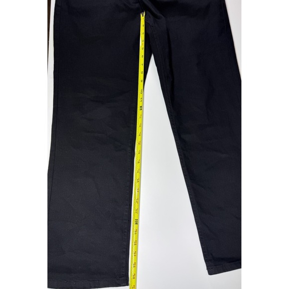 RSQ Black Straight Denim Jeans Men 34x30 - Picture 8 of 10